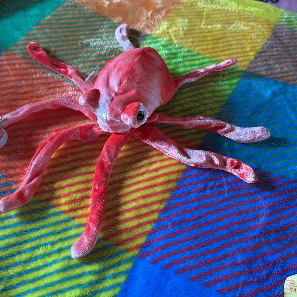 Ty 2000 Wiggly the Octopus Beanie Baby